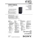 Sony HT-RT3 SS-RT3 SS-SRT3 SA-WRT3 Service Manual