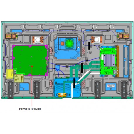 Sony TV Power Board G47P for K-55XR80 S0102000021