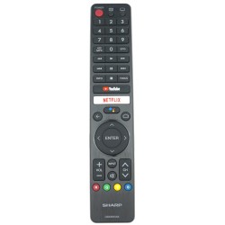Sharp TV Remote for 4T-C50DK1X 4T-C60DL1X 4T-C70DL1X SHRRMCGB326WJN5