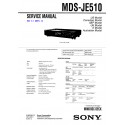 Sony MDS-JE510 Service Manual