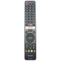 Sharp TV Remote for 4T-C50DK1X / 4T-C60DL1X / 4T-C70DL1X