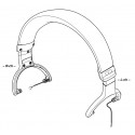 Sony Headphone Headband for MDR-M1 / YY2983