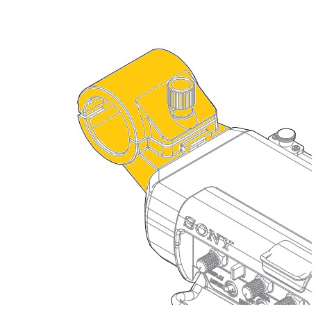 Sony Mic Holder ASSY