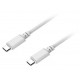 USB-PD TYPE-C Plug to USB TYPE-C Plug v3.1 60 Watt Cable - 1metre