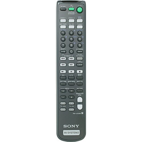 Sony RM-U306 RM-U306A RM-U306B Audio Remote