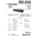 Sony MDS-JE440 Service Manual