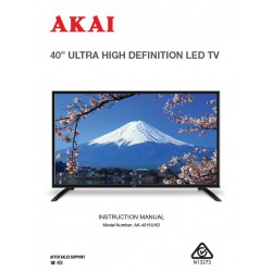 AKAI TV AK-4015UHD Instruction Manual