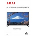 AKAI TV AK-4015UHD Instruction Manual