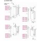 Sharp Refrigerator Exploded Diagram SJ-F602SP-SL / SJ-F602SP-BK / SJ-F653SP-SL / SJ-F653SP-BK