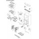 Sharp Refrigerator Exploded Diagram SJ-F602SP-SL / SJ-F602SP-BK / SJ-F653SP-SL / SJ-F653SP-BK