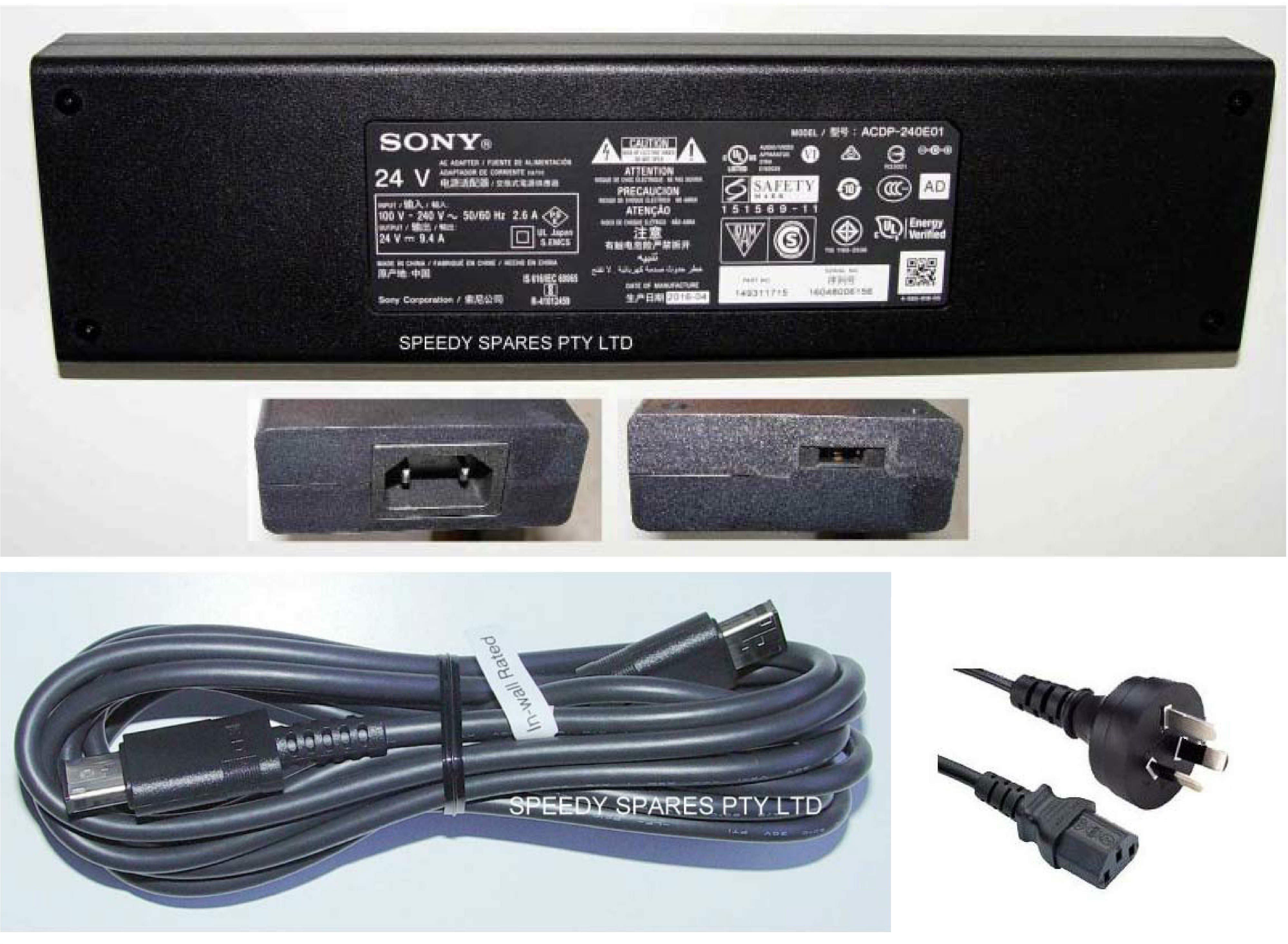 KD-55X9300D KD-55X9300E KD-65X9000E KD-65X9300D Sony 240W TV AC