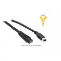 Firewire (i-Link/DV) Cable 6pin to 9pin 2 Metre